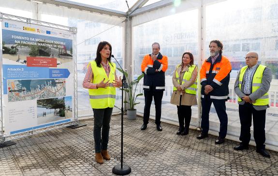 Imaxe da nova:Xunta e Porto de Vigo colaboran nun novo espazo accesible na fachada portuaria