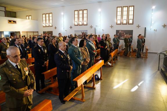Imaxe da nova:Belén do Campo asiste á celebración relixiosa con motivo da festividade da Patroa da Garda Civil