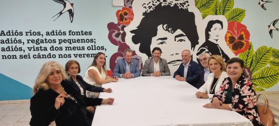 Imagen de la noticia:El secretario general de la Emigración reitera el apoyo de la Xunta a la colectividad gallega en el encuentro cultural celeb...