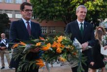 Rueda reivindica figuras como a de Rosalía de Castro como símbolo da irmandade entre Galicia e Portugal