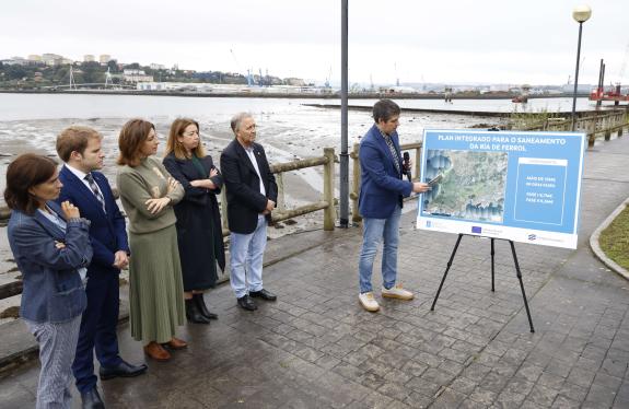 Imaxe da nova:A Xunta mobilizará máis de 13 M€ en Ferrol cun plan integral para mellorar o saneamento da ría e os servizos de depuración de augas...