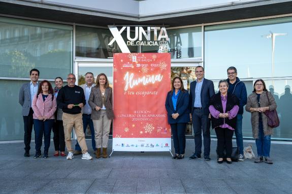 Imaxe da nova:A Xunta fomenta a dinamización do comercio local de Vigo a través dunha nova edición do concurso de Nadal  de escaparatismo