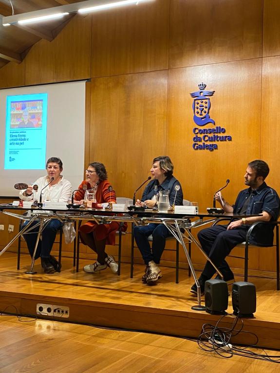 Imaxe da nova:A Xunta destaca a Elena Ferro como un referente na actualización dos oficios artesanais tradicionais