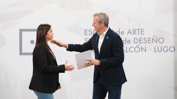 Imaxe da nova:Rueda destaca o papel das ensinanzas artísticas no futuro cultural de Galicia e pon en valor a matrícula gratuíta nestas disciplina...