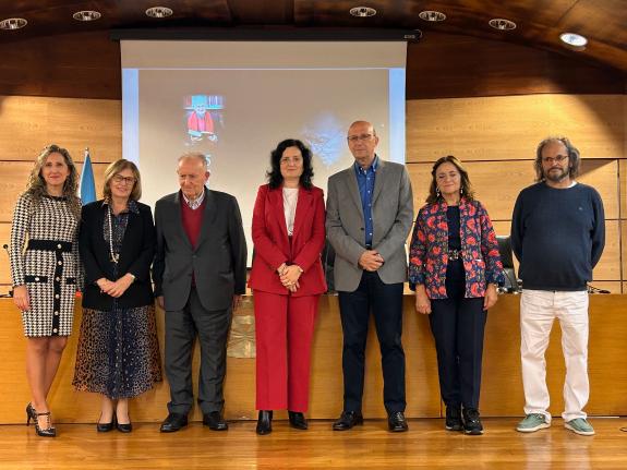 Imaxe da nova:Aneiros enxalza o compromiso de Xesús Alonso Montero con Galicia e a súa lingua na presentación da separata de ‘FerrolAnálisis’ ded...