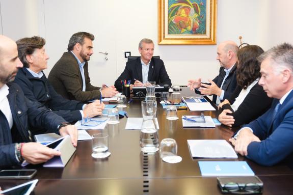 Imaxe da nova:Rueda reúnese coas federacións deportivas galegas para abordar liñas de traballo conxunto
