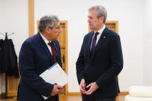 Rueda aposta por dar un maior impulso ás relacións sociais, culturais e económicas cos países lusófonos 