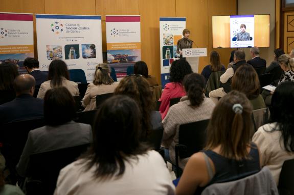 Imaxe da nova:A Xunta pon de relevo a colaboración co Clúster da función loxística de Galicia para atender as súas necesidades formativas a travé...