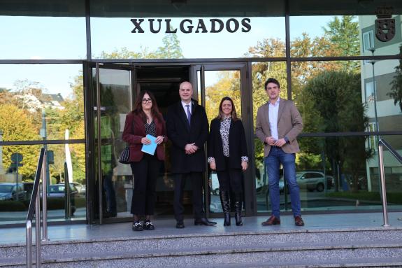 Imagen de la noticia:La Xunta invierte 42.400 euros en los Juzgados de Lugo para mejorar la accesibilidad y la iluminación