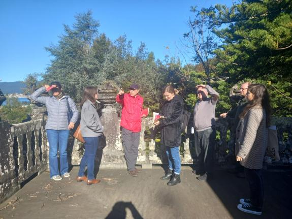 Imaxe da nova:O xurado visita o Pazo de Lourizán antes de elixir o gañador do concurso para a rehabilitación do edificio