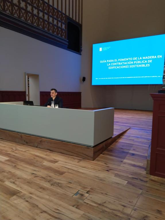 Imaxe da nova:A Xunta aposta polo aproveitamento sustentable do sector da madeira en Galicia