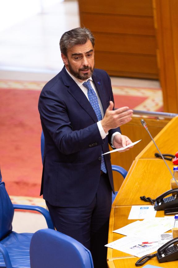 Imaxe da nova:A Xunta defende unha fronte  común para reivindicar o avance na liña de alta velocidade entre Galicia e Portugal