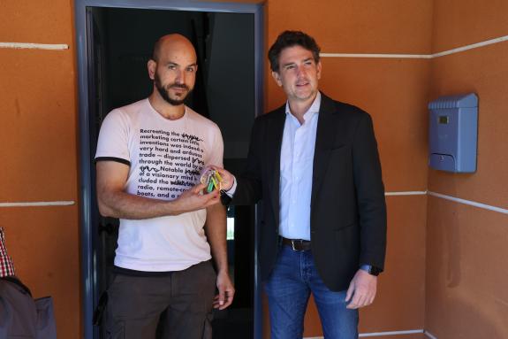 Imaxe da nova:A Xunta entrega unha vivenda de promoción pública no municipio da Pastoriza