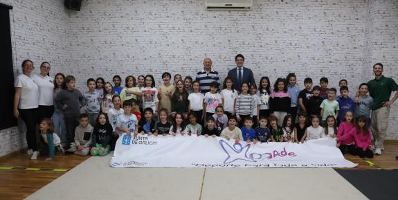 Imaxe da nova:O programa de deporte escolar ‘Xogade’ promove este trimestre en Lugo actividades de espeleoloxía, escalada ou parkour