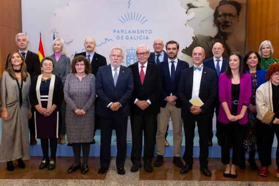 Imaxe da nova:Calvo asiste ao 80 aniversario da constitución do Consello de Galicia