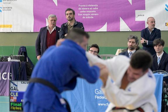 Imagen de la noticia:Diego Calvo destaca en el XXVI Trofeo Teresa Herrera de Judo el auge de este deporte en la comunidad gracias a nuevas promes...