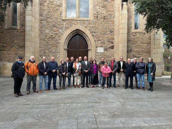 Imagen de la noticia:Xosé Merelles exalta el papel diversificador del Camiño de Inverno que creció un 42% en lo que va de año