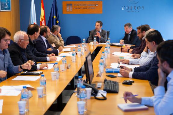 Imaxe da nova:A Consellería do Mar traslada aos xestores dos portos deportivos a modificación da Lei de portos que permite ampliar ata 75 anos as...