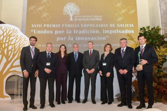 Imaxe da nova:Rueda destaca ás empresas familiares coma piares da economía galega e embaixadores da comunidade polo mundo