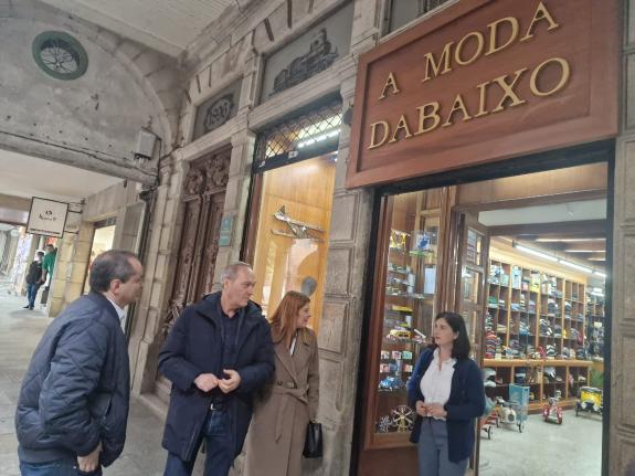 Imaxe da nova:A Xunta destina 44.000 euros á dinamización do Centro Comercial Urbano Zona Monumental de Pontevedra