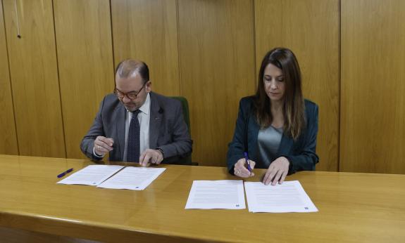 Imaxe da nova:Medio Rural e a Universidade de Santiago intensifican a súa colaboración en materia de formación práctica do alumnado