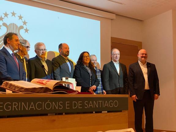 Imagen de la noticia:Xosé Merelles aboga por la producción científica en torno al Camino para seguir avivando la civilización xacobea