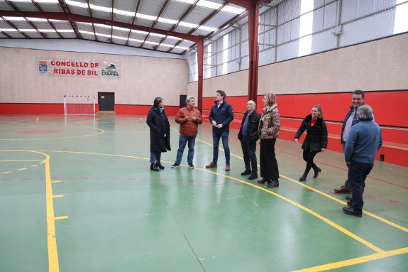 Imagen de la noticia:La Xunta destinó 200.000 euros a mejorar la eficiencia energética y el aislamiento del pabellón municipal de Ribas de Sil