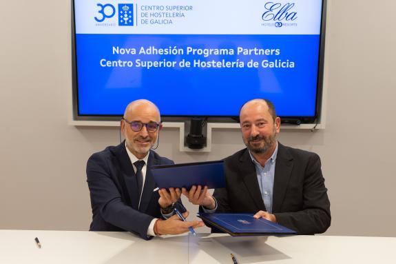 Imaxe da nova:O Centro Superior de Hostalería de Galicia suma un novo aliado na procura dun formación de excelencia e prestixio