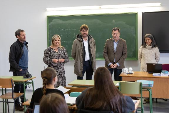 Imaxe da nova:A ampliación do instituto IES A Pastoriza de Arteixo estará lista o vindeiro curso 2025/2026