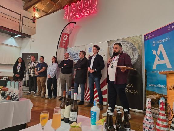 Imaxe da nova:Arias participa na entrega de premios do Ii Campionato de Coctelería e Xornadas da Hostalería da Mariña