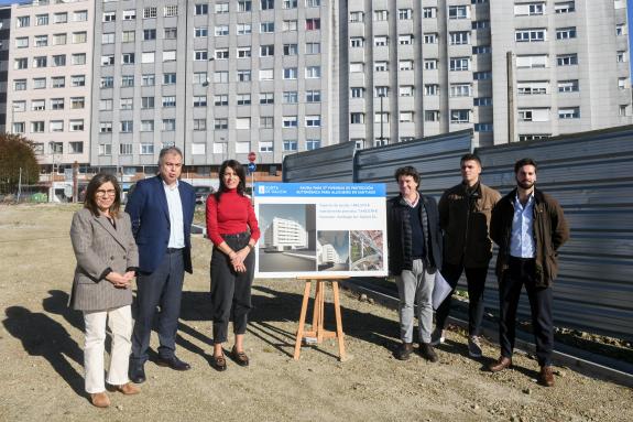 Imaxe da nova:A Xunta concede unha axuda de case 1,5 M€ para a construción en Santiago de 37 vivendas protexidas destinadas ao alugueiro