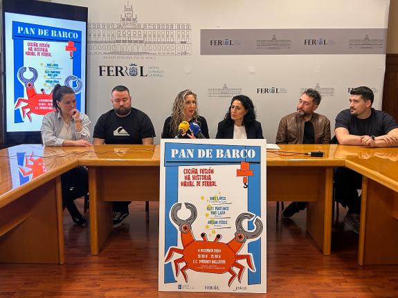 Imaxe da nova:A Xunta aposta en Ferrol pola recuperación de receitas tradicionais e a cociña de fusión a través do proxecto ‘Pan de Barco’