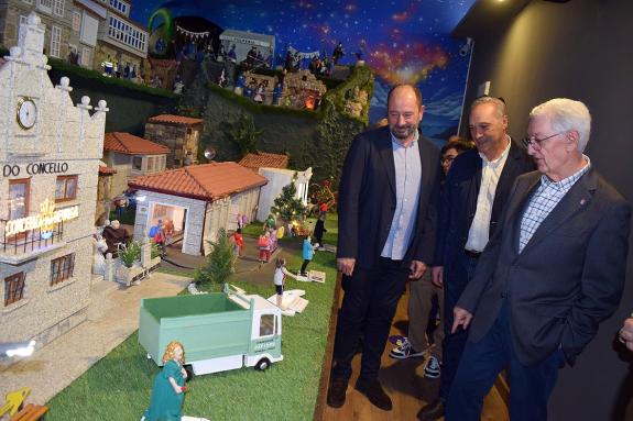 Imaxe da nova:Xosé Merelles visita o Belén de Valga e aposta por potenciar o valor turístico da oferta do destino nestas datas