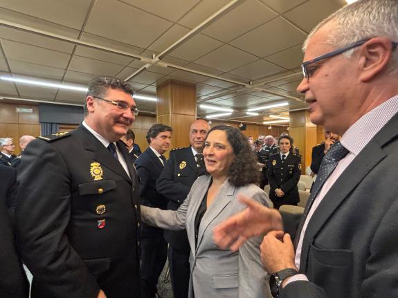 Imaxe da nova:A Xunta participa na toma de posesion do Xefe Superior de Policía de Galicia, Pedro Jesús Pacheco