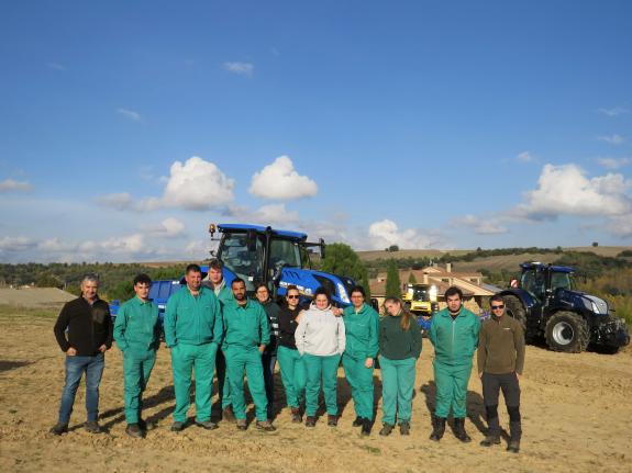 Imaxe da nova:Alumnos do Centro de Formación e Experimentación Agraria de Becerreá amplían os seus estudos en Segovia