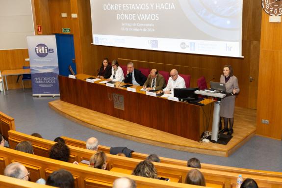 Imagen de la noticia:Gómez Caamaño destaca el compromiso del Instituto de Investigación Sanitaria de Santiago con la excelencia y el desarrollo c...