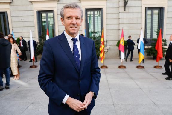 Imagen de la noticia:Rueda participa na recepción con motivo do Día da Constitución no Congreso