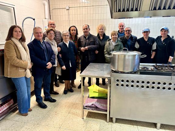 Imagen de la noticia:La Xunta pone en valor la labor del comedor social de las Voluntarias de la Caridad de San Vicente de Paúl