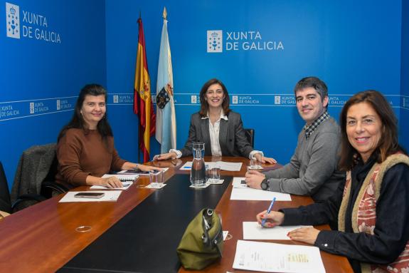 Imaxe da nova:A Xunta e o concello de Lobios avalían o proxecto municipal para a mellora da EDAR da localidade