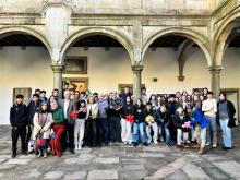 Valentín García felicita os escolares recoñecidos cos premios ‘Novos Poliedros’ e ‘Astronomía’ 