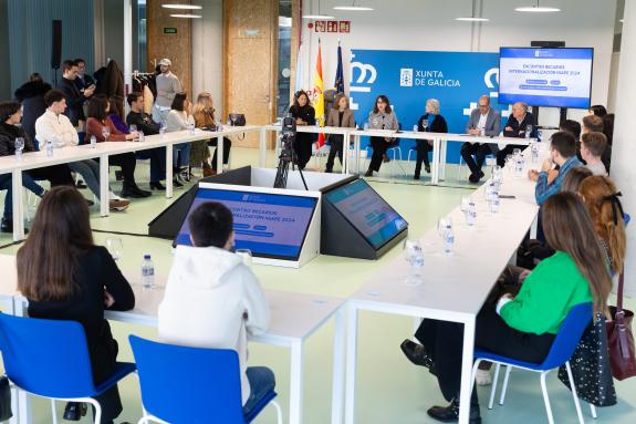 Imaxe da nova:Lorenzana avoga por seguir impulsando a internacionalización da economía galega, tanto en exportacións como en captación de investi...