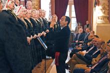 López Campos enxalza o “papel esencial” da música e cantos tradicionais na preservación e divulgación da cultura e lingua galegas