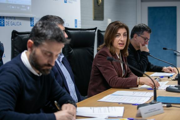 Imaxe da nova:Ángeles Vázquez pon en valor o esforzo de Augas de Galicia por reducir a pegada hídrica na comunidade e contribuír ao obxectivo de ...