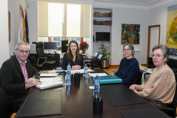 Imaxe da nova:Medio Rural e a Asociación de Criadores de Ovino e Caprino de Galicia poñen en valor o servizo de matadoiro móbil da Xunta