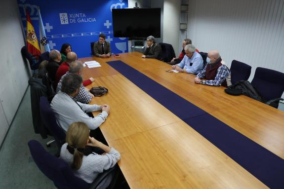 Imaxe da nova:Arias reuniuse coa plataforma ‘Muro’ para informar da dotación orzamentaria da Xunta para o Museo da Romanización de Lugo