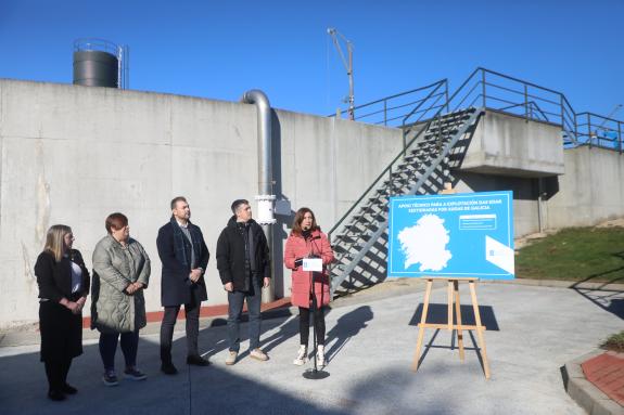 Imagen de la noticia:A Xunta aposta pola mellora do saneamento de Melide coa incorporación de avances dixitais na súa estación depuradora