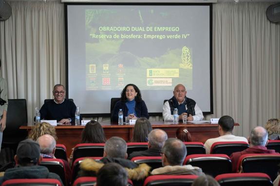 Imaxe da nova:Belén do Campo inaugura o obradoiro de emprego de Reserva da Biosfera: emprego verde IV no que se formarán 20 persoas en xardinería...
