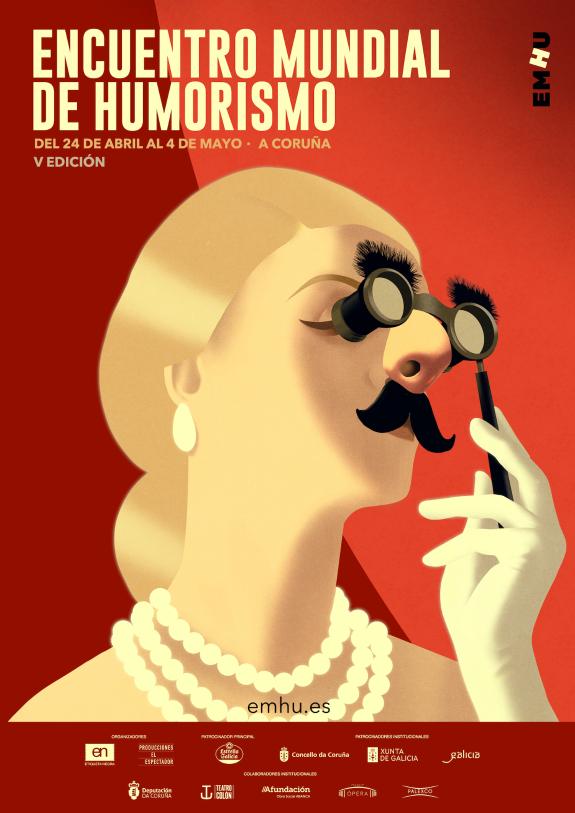 Imagen de la noticia:La Xunta posiciona A Coruña como sede del humorismo mundial en una edición que reúne a artistas internacionales e incluye el...