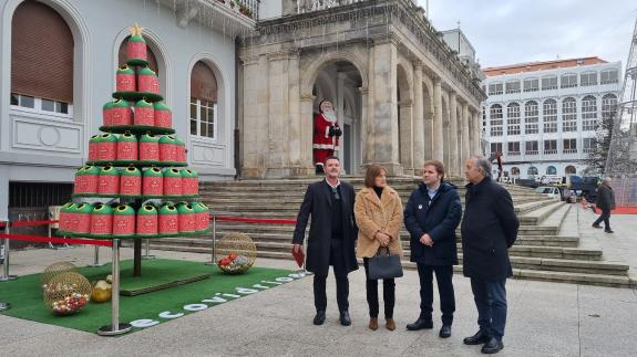 Imagen de la noticia:A Xunta, o concello de Ferrol e Ecovidrio colaboran nunha campaña de sensibilización para animar a reciclar envases durante ...