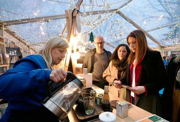 Imaxe da nova:Medio Rural salienta en Santiago a excelencia dos produtos alimentarios galegos de calidade diferenciada no último dos seus mercado...